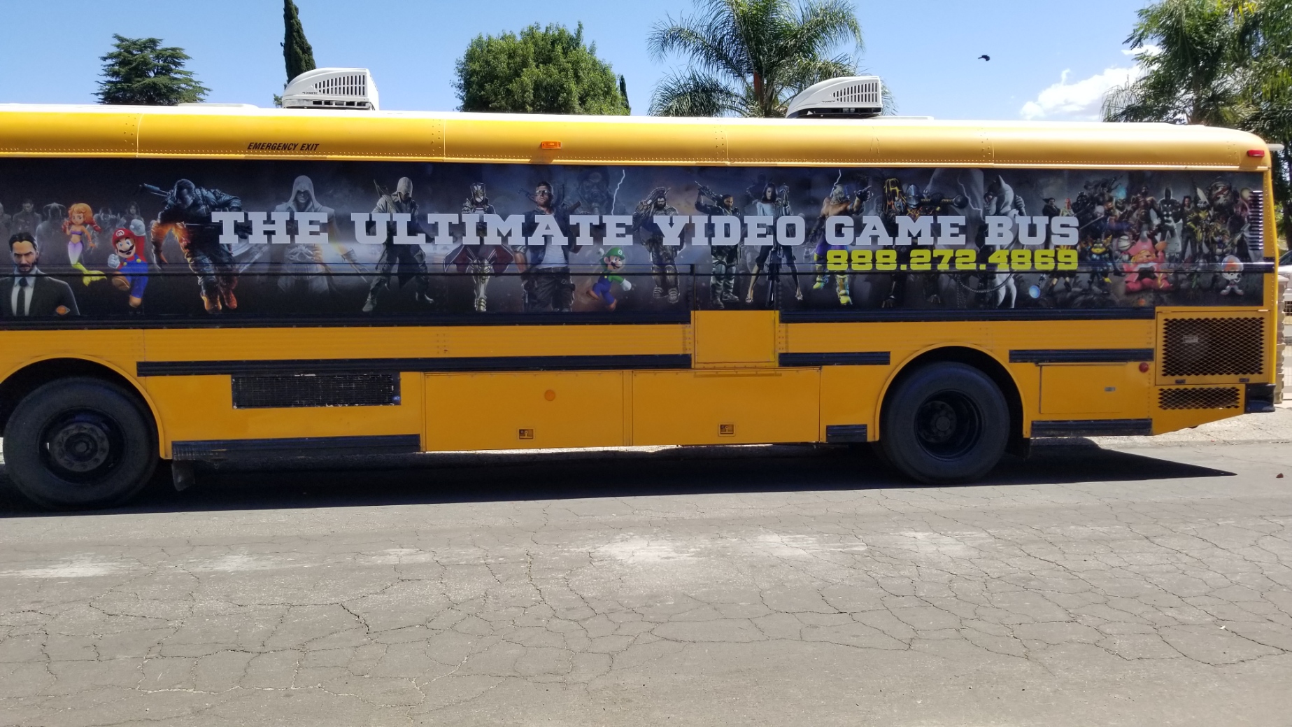 The Ultimate Video Game Bus - Home